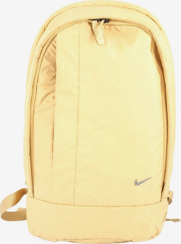 NIKE Backpack in One size in Beige: front