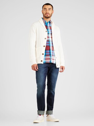 TOMMY HILFIGER Kardigan w kolorze biały