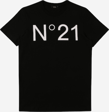 N°21 Shirt in Zwart: voorkant