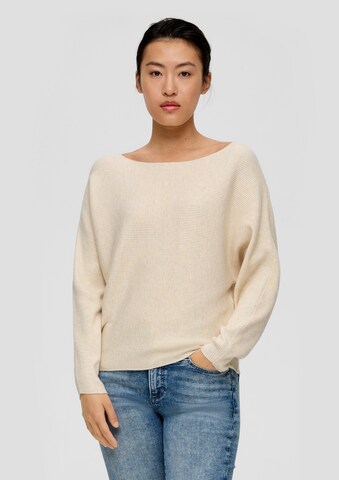 Pull-over s.Oliver en beige : devant