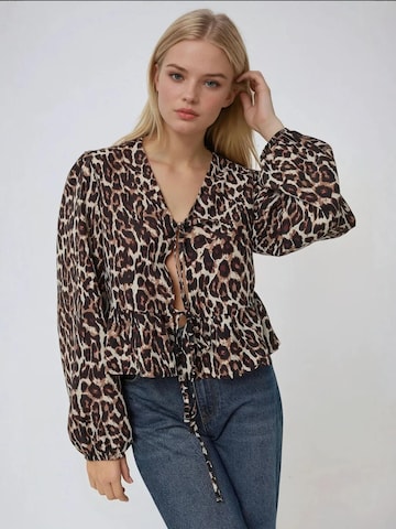 Hiccup Bluse in Mischfarben