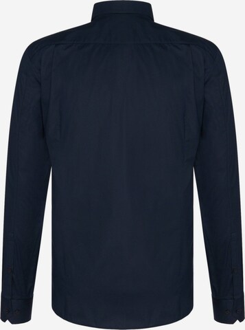 HUGO Slim fit Button Up Shirt 'Elisha 02' in Blue