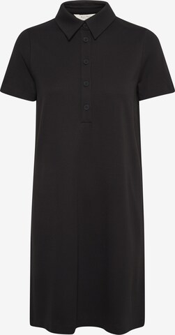 Part Two Shirt Dress in Black: front
