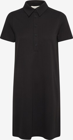 Robe-chemise Part Two en noir : devant