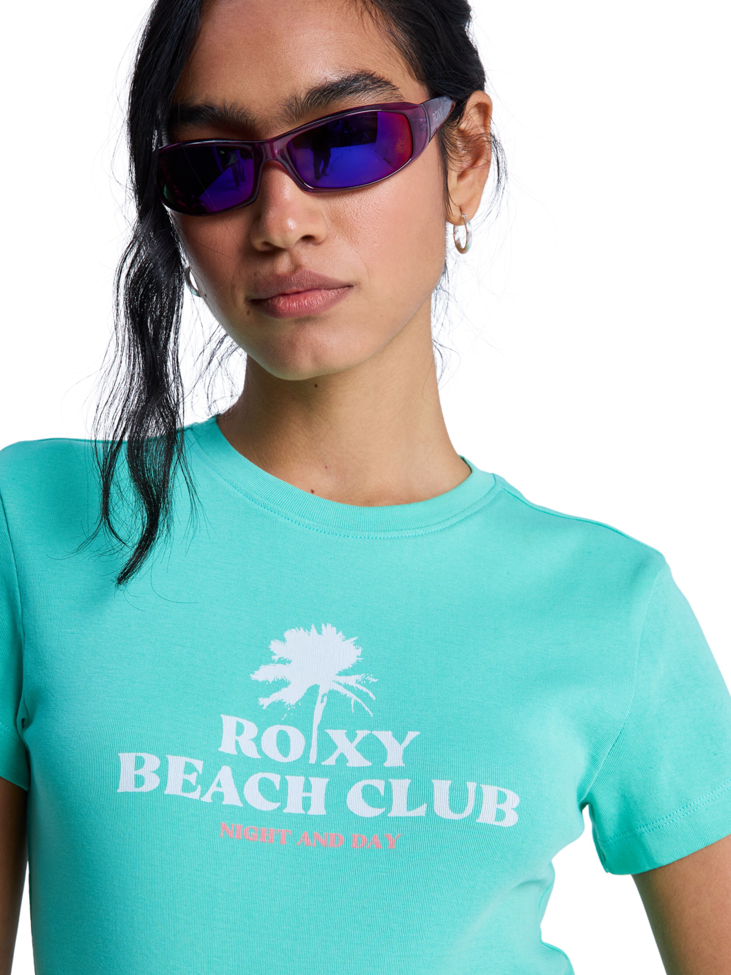ROXY Shirt 'Beach Love' in Blue