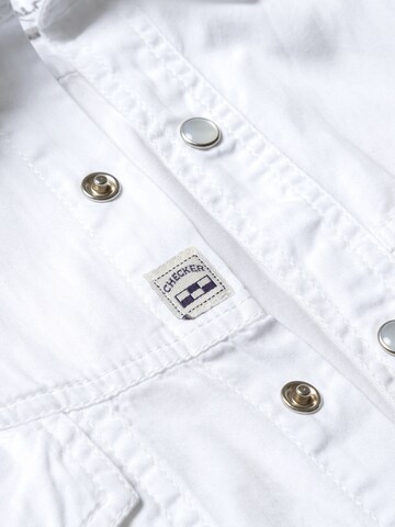 Coupe regular Chemise ' Dynasty Denim ' Checker en bleu