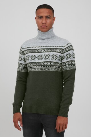 BLEND Norwegerpullover 'TJESSE' in Grau: predná strana