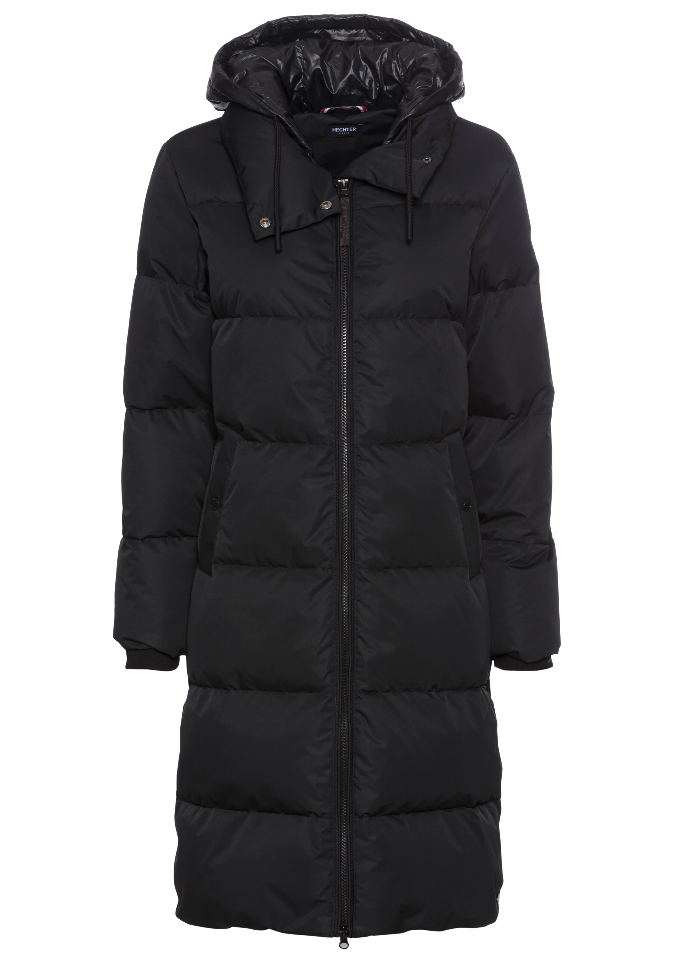 HECHTER PARIS Wintermantel in Schwarz: Vorderseite