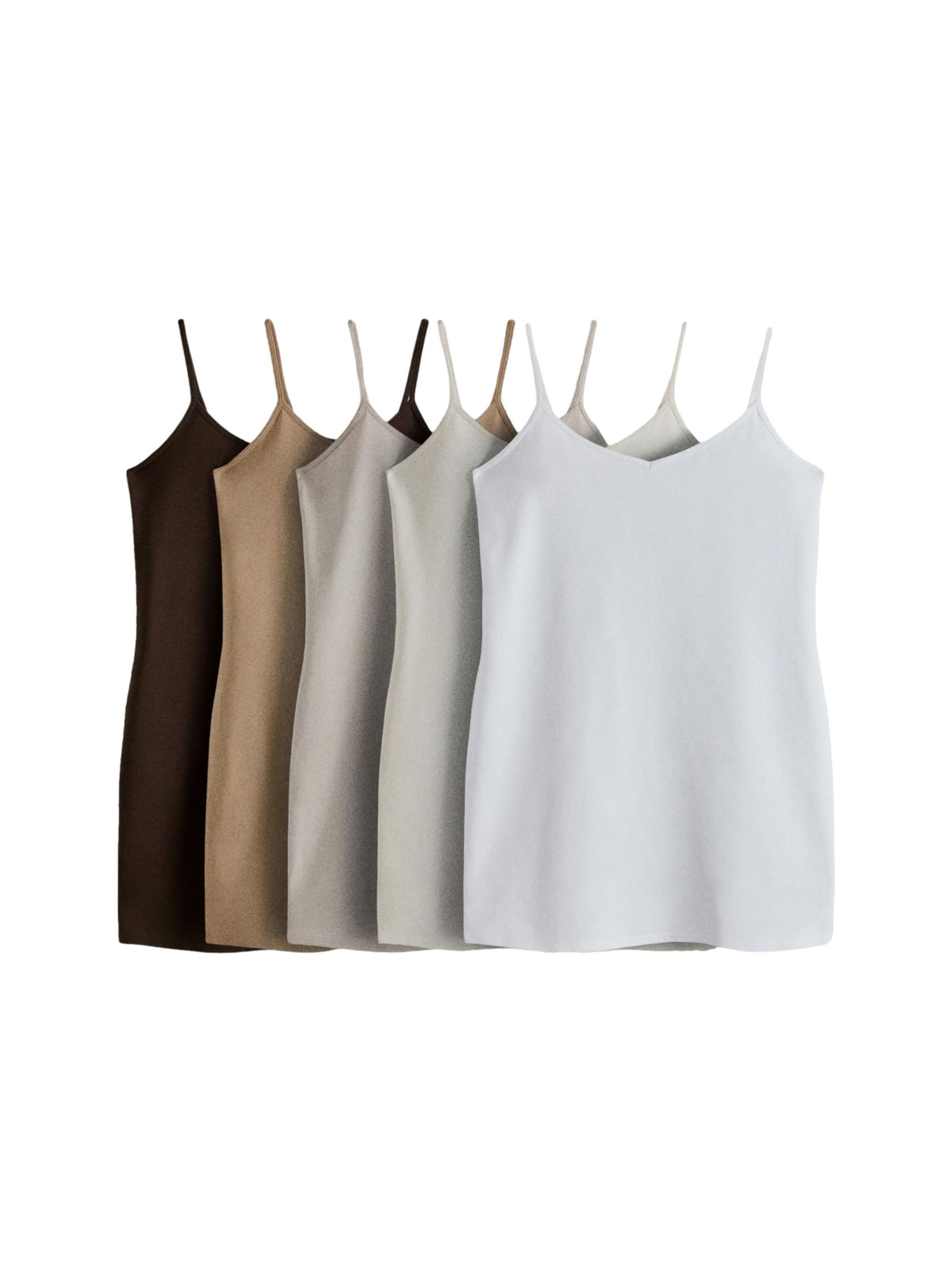 Top di The Set in beige: frontale