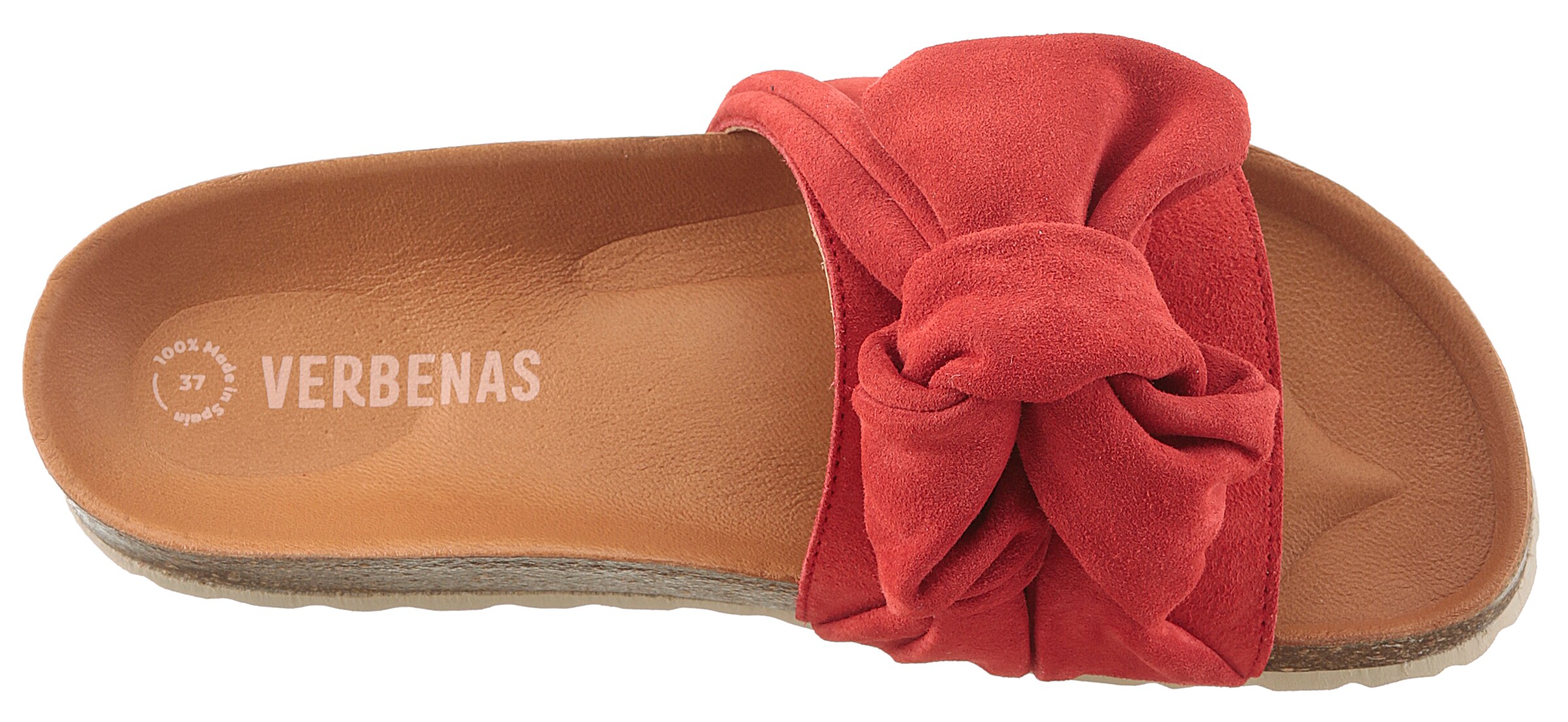 VERBENAS Pantolette 'Roxy' in Rot