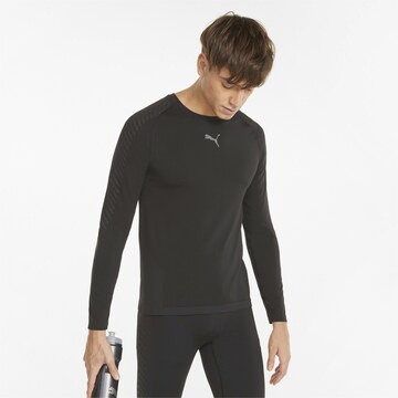 PUMA Sportshirt in Schwarz: predná strana