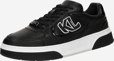 Sportbačiai be auliuko iš Karl Lagerfeld, spalva – juoda / balta, Prekių apžvalga