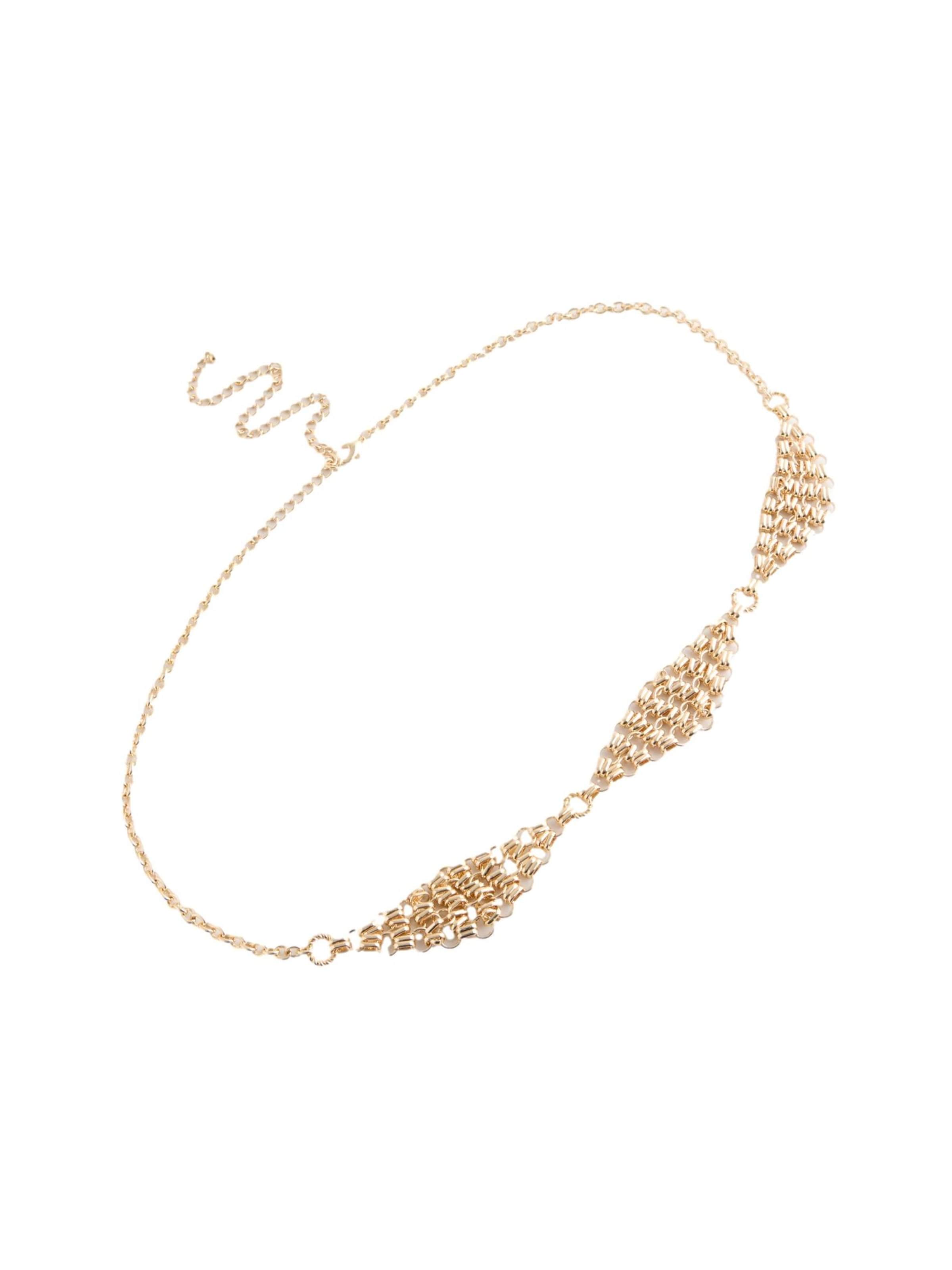 Next Ремень в Золотой: спереди