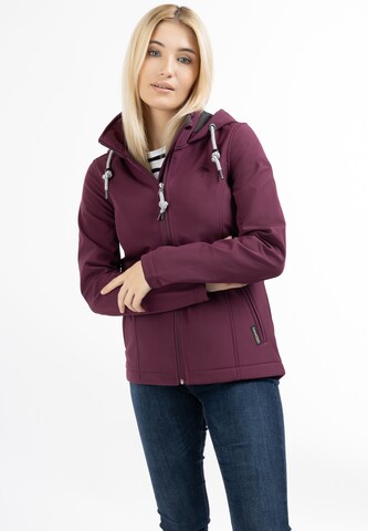 Schmuddelwedda Performance Jacket in Purple: front