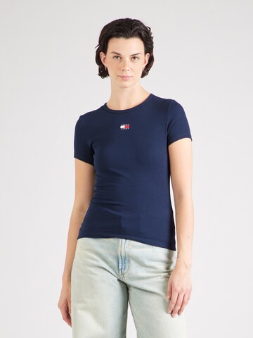 Tommy Jeans Shirt in Blue: front