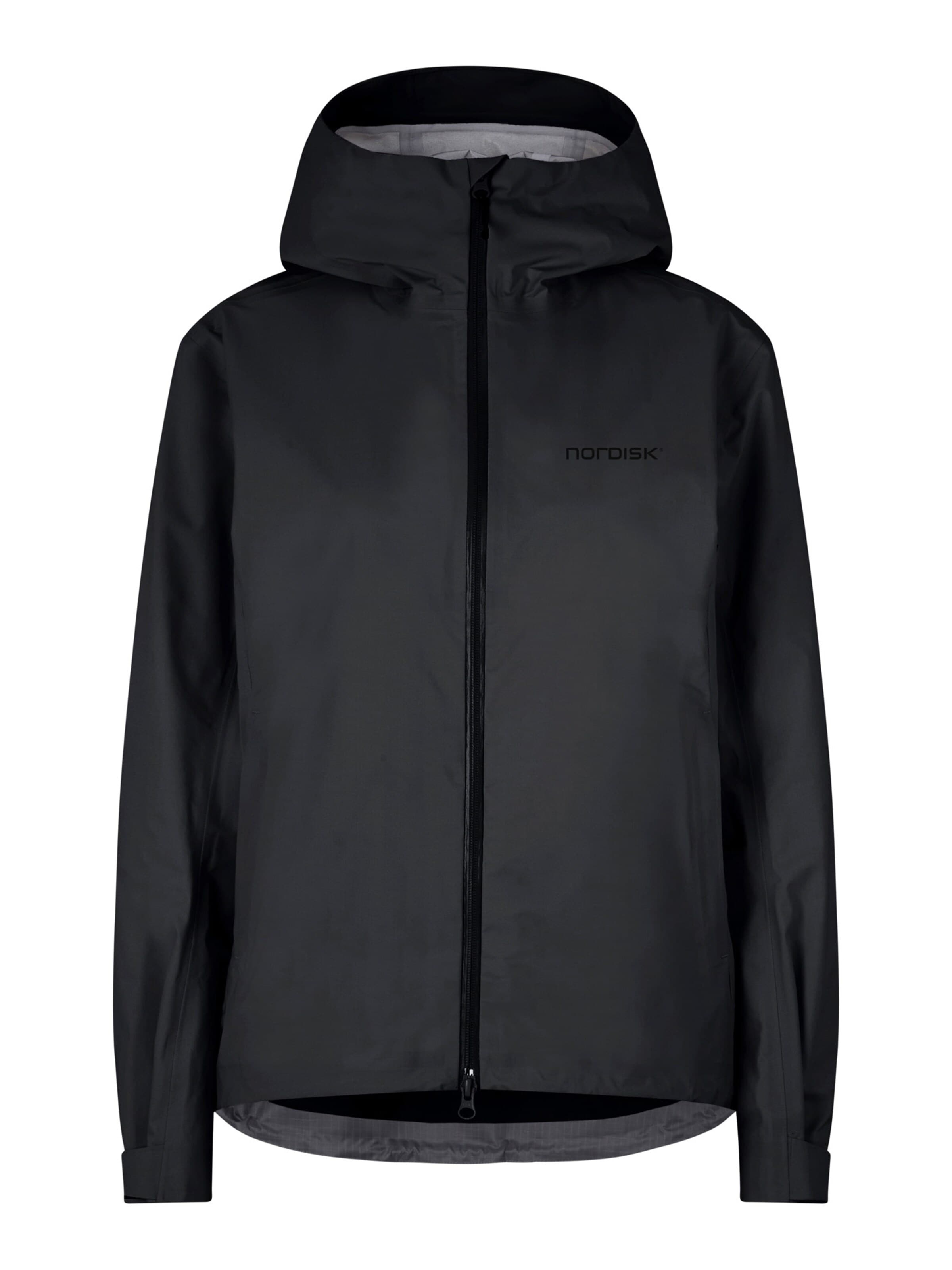 NORDISK Outdoorjacke 'Ylva'‌‌ in Schwarz: Vorderseite
