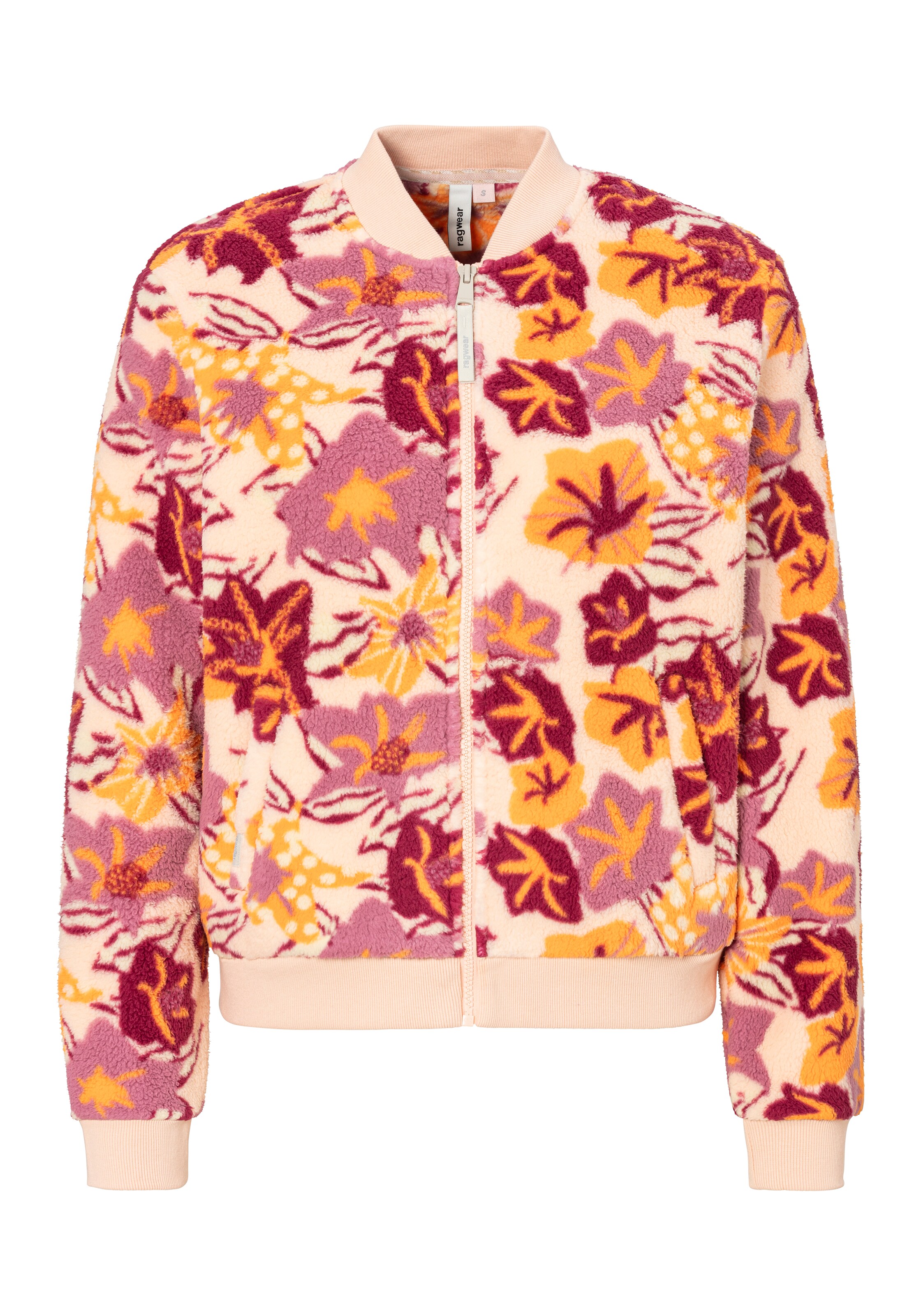 Ragwear Sweatjacke in Orange: Vorderseite