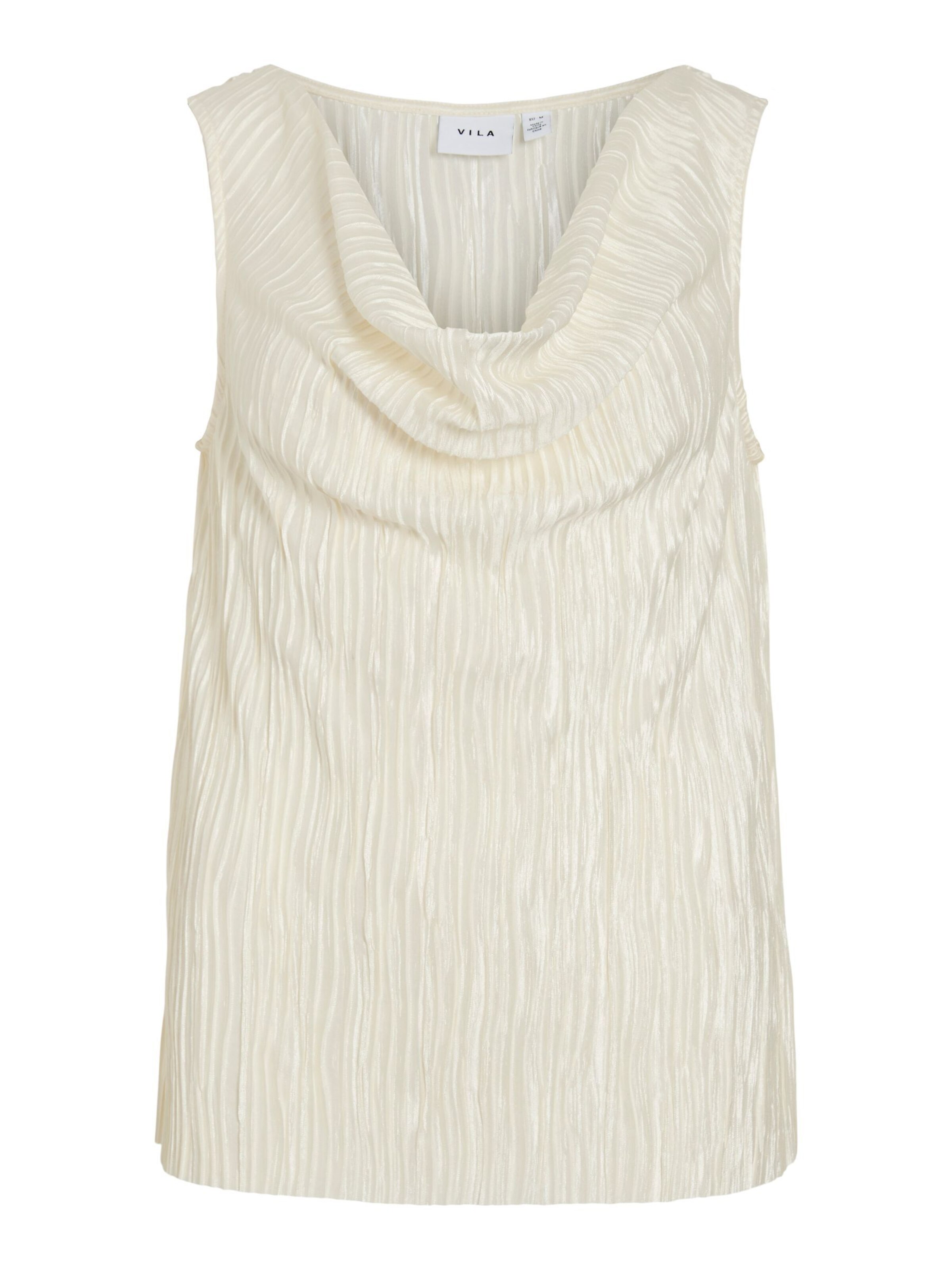 VILA Top in Beige: voorkant