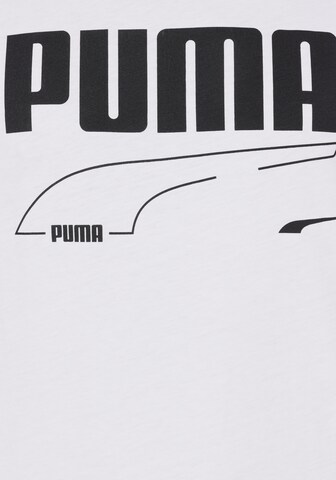 T-Shirt fonctionnel 'Rebel' PUMA en blanc