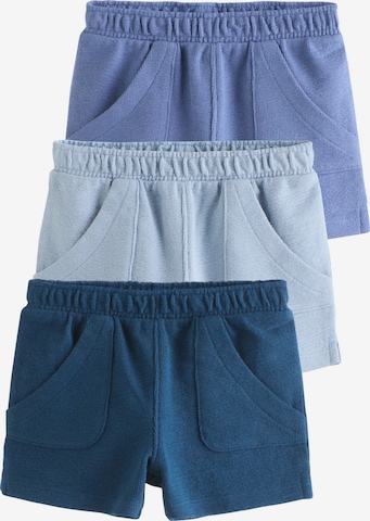 Next Обычный Штаны в Синий: спереди