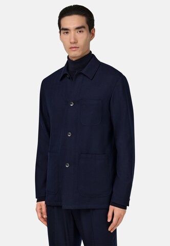 Boggi Milano Regular fit Button Up Shirt in Blue: front