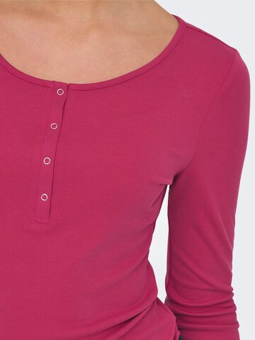 ONLY - Camiseta 'ONLFREE' en rosa