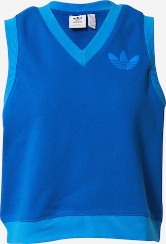 ADIDAS ORIGINALS - Sweatshirt 'Adicolor 70S ' em azul: frente