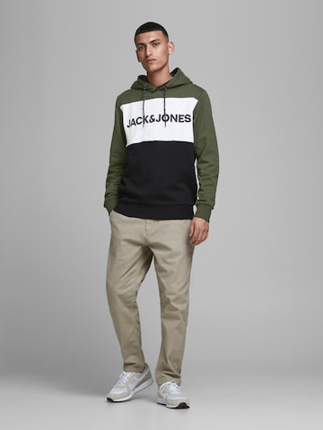 JACK & JONES - Regular Fit Sweatshirt em verde