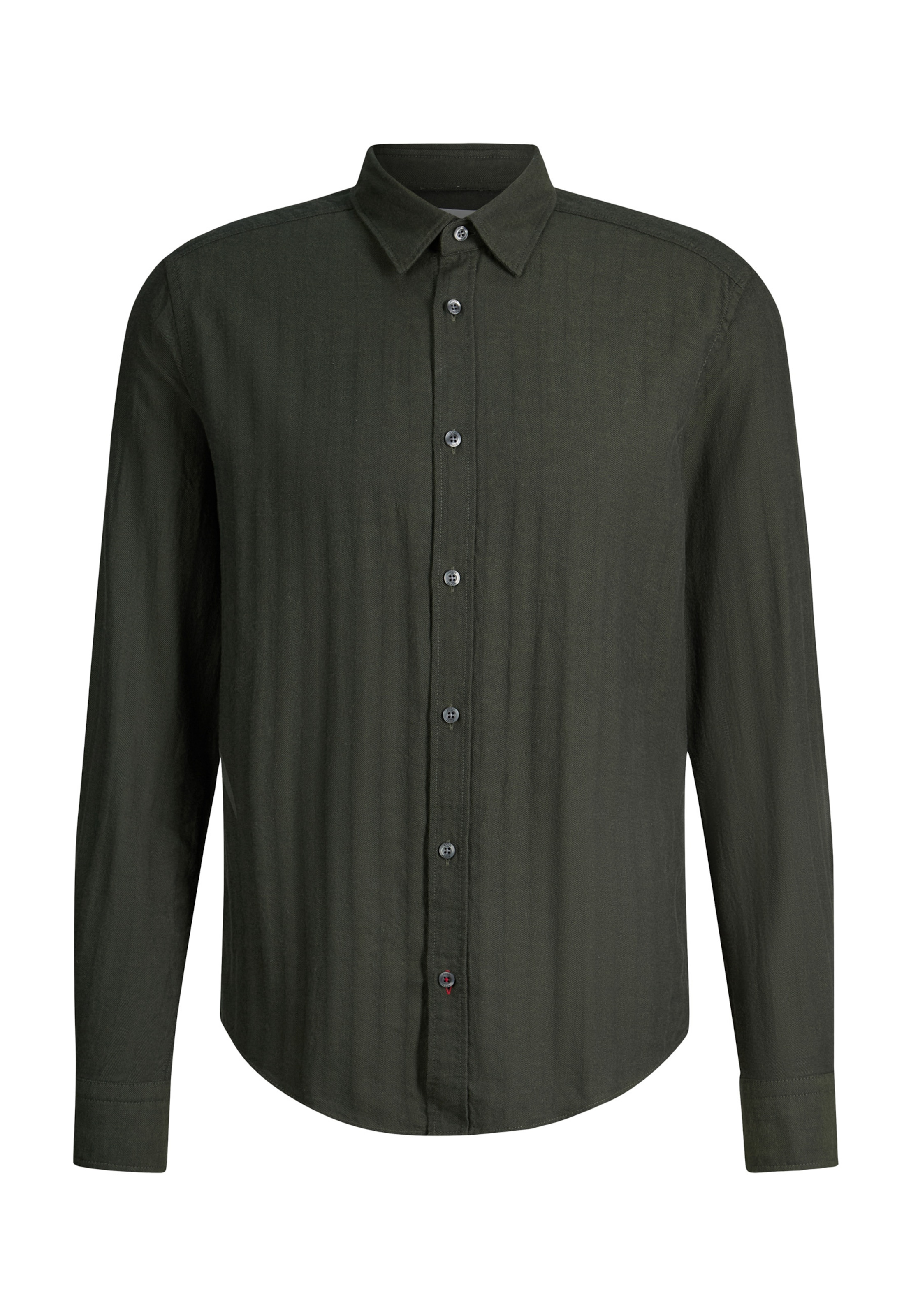 JOOP! Jeans Regular fit Zakelijk overhemd in Groen: voorkant