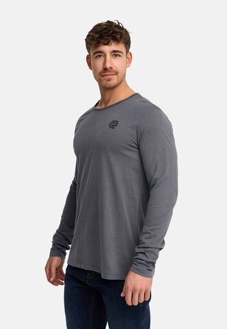 INDICODE JEANS Shirt 'Trense' in Grey