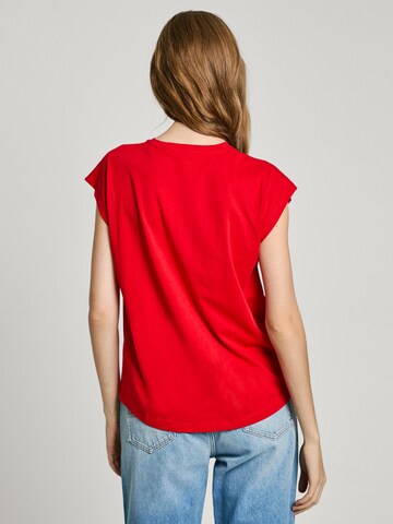 Maglietta 'Blooma' di Pepe Jeans in rosso