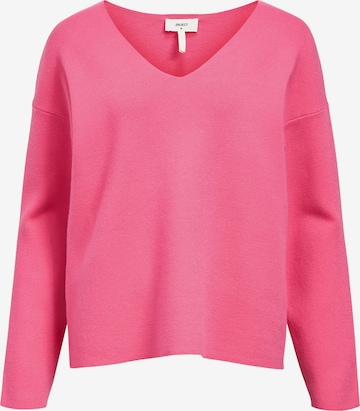 OBJECT Sweter 'OBJReynard' w kolorze różowy: przód