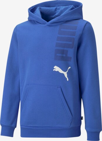 PUMA Sweatshirt in Blue: front