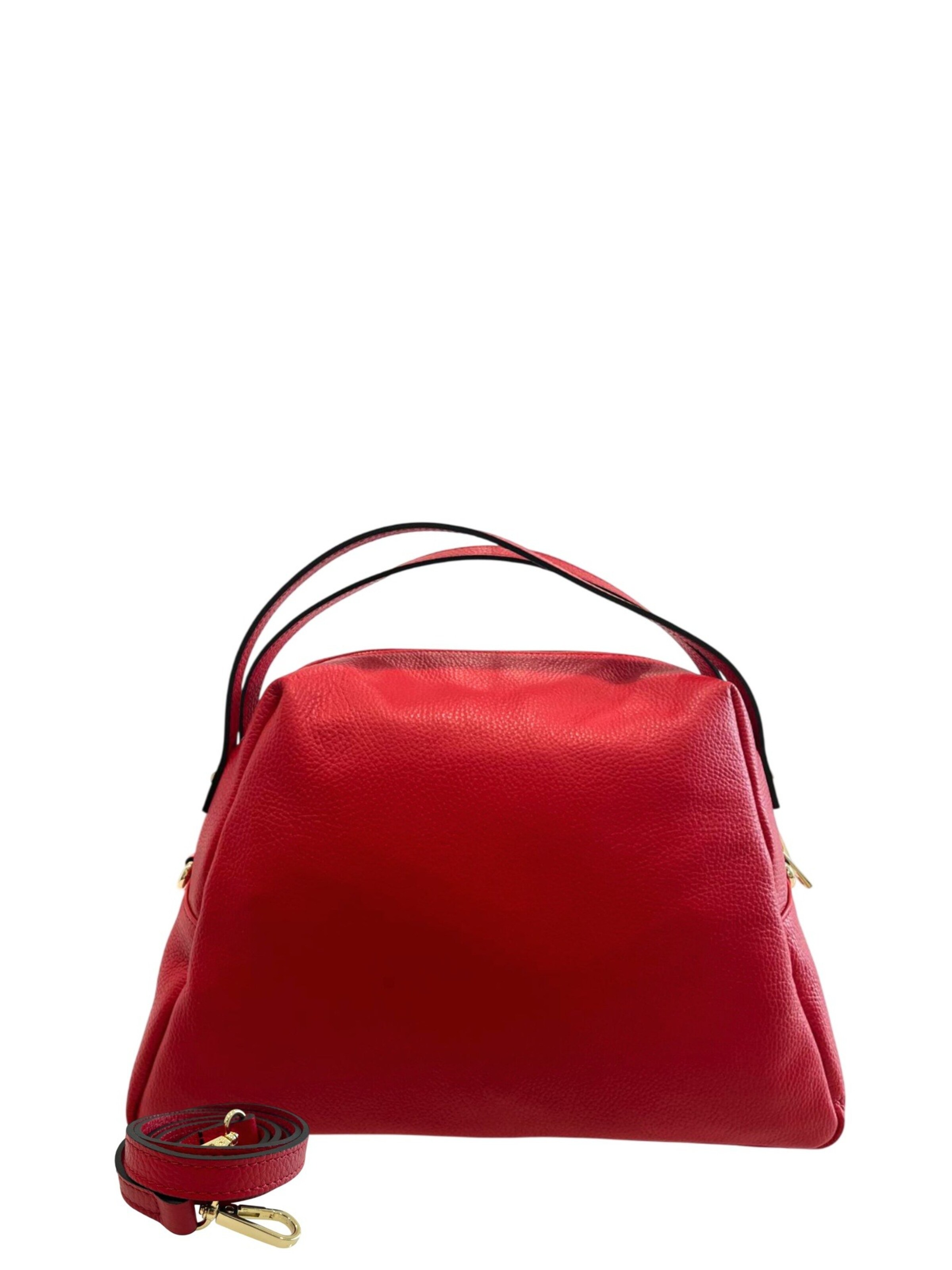 Borsa a mano 'Borsa a mano donna pelle 100% Baldinini Trend Lucca con tracolla' di Baldinini Trend in rosso