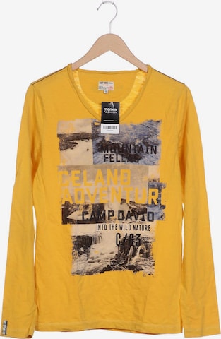 CAMP DAVID Top & Shirt in S in Yellow: front