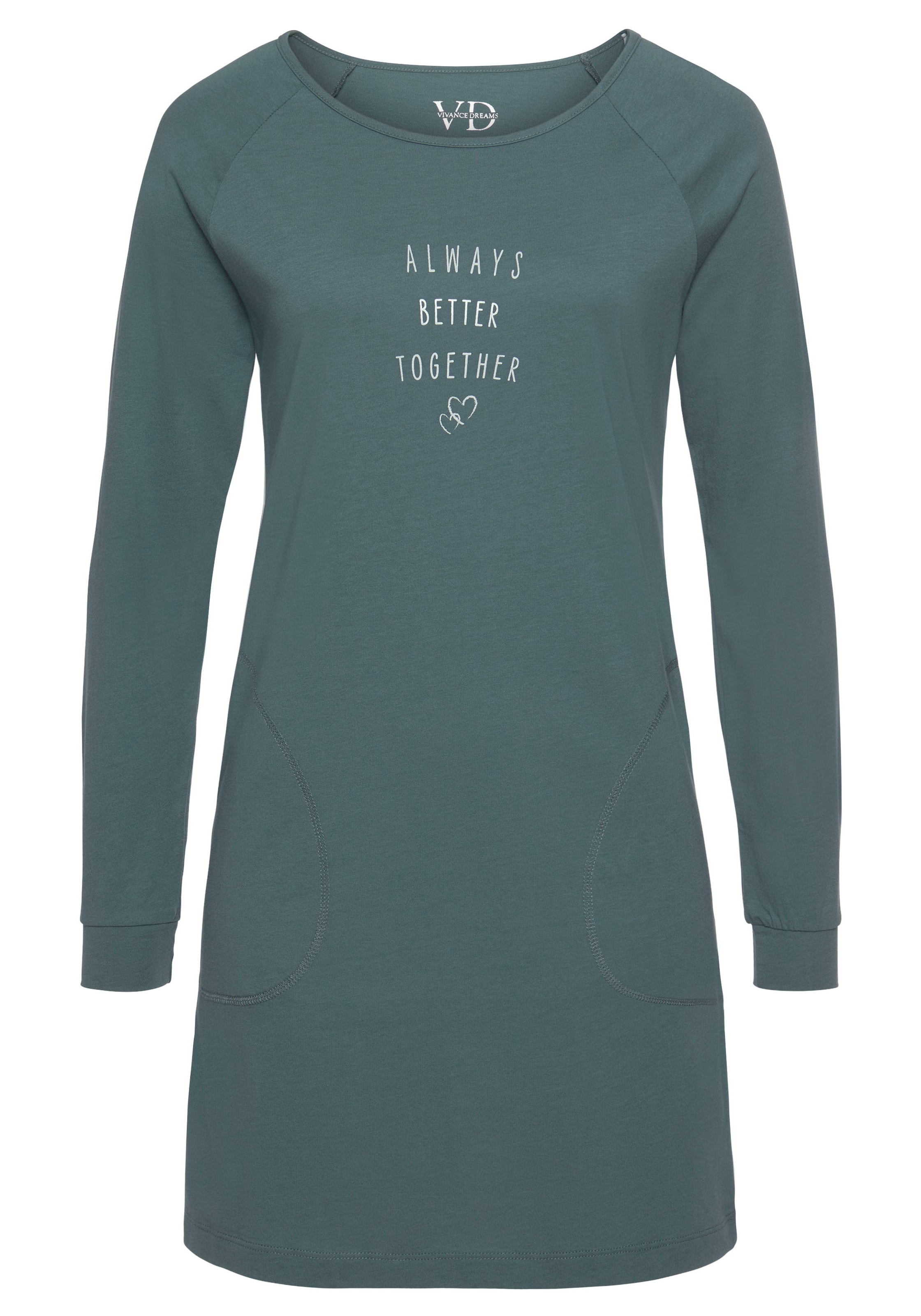 VIVANCE Hálóing - zöld: elől