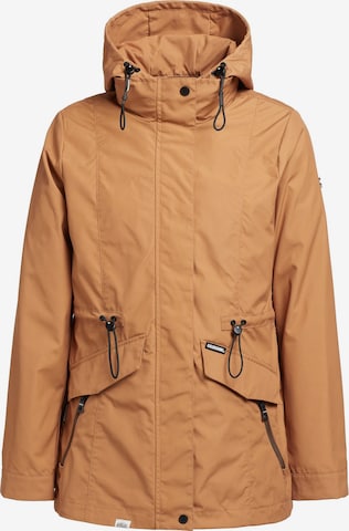 khujo Between-Seasons Parka in Beige: front