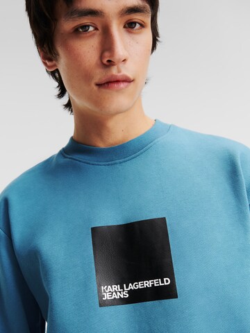 KARL LAGERFELD JEANS - Sweatshirt em azul