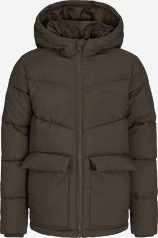 Jack & Jones Junior Between-Season Jacket in Brown: front