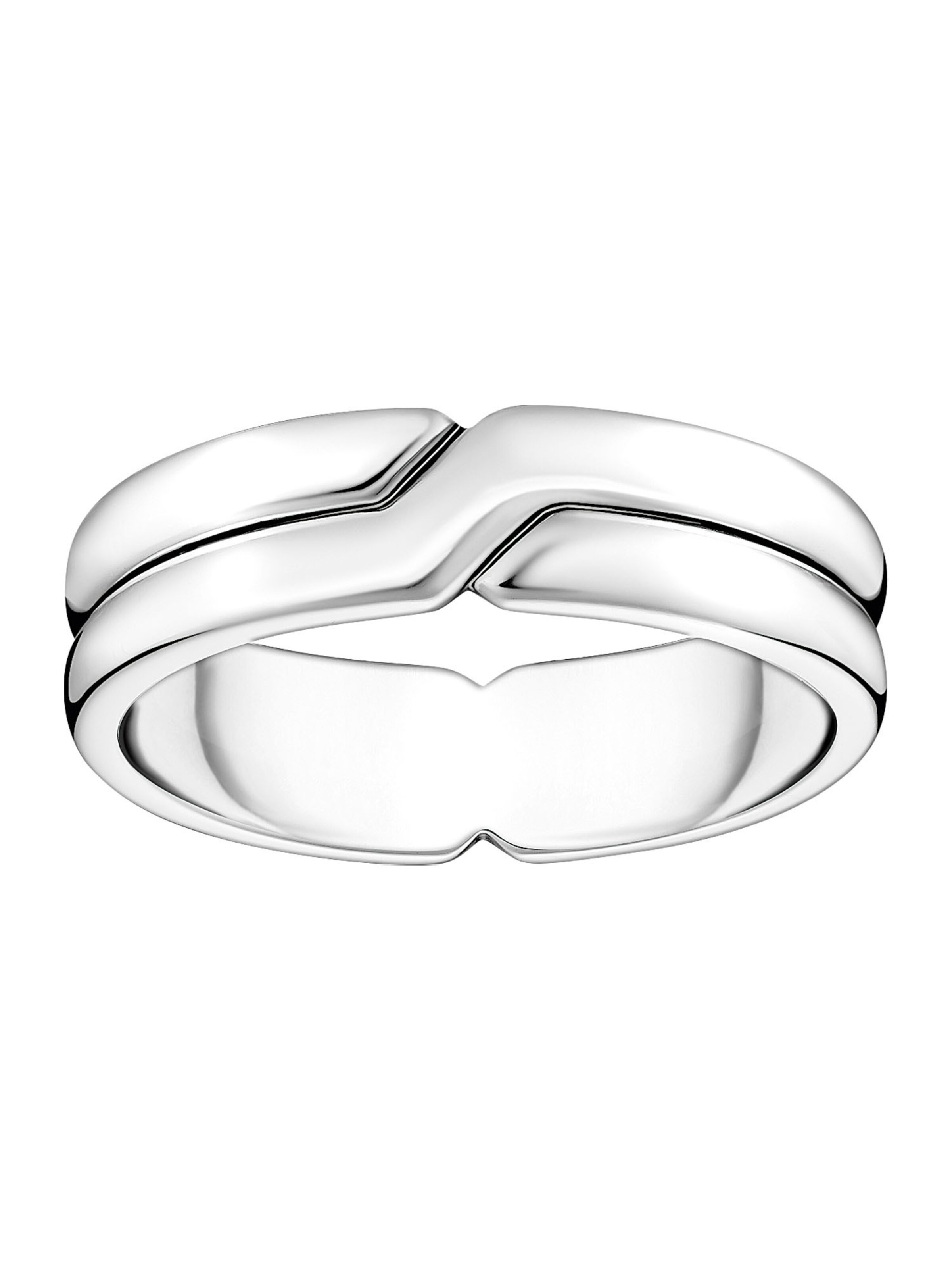 Thomas Sabo Ring in Silber: Vorderseite