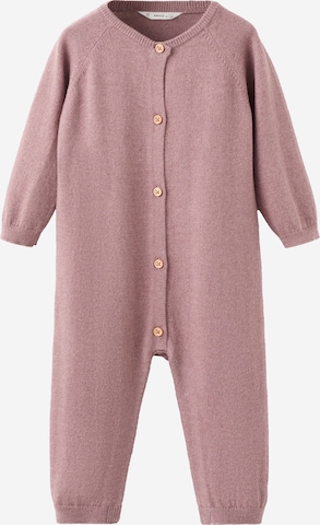 MANGO KIDS Overall 'PALE' värissä vaaleanpunainen: etupuoli