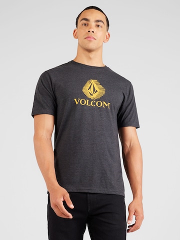 Volcom - Camisa 'OFFSHORE STONE' em preto: frente