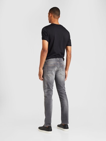 BOSS Slimfit Jeans 'Delaware' in Grau