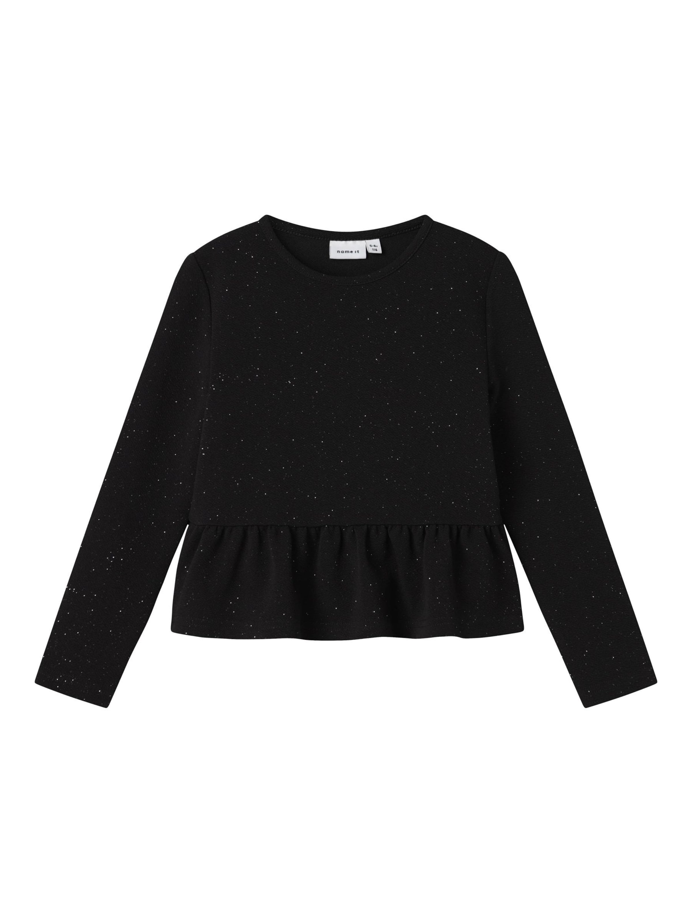 Camicia da donna di NAME IT in nero: frontale