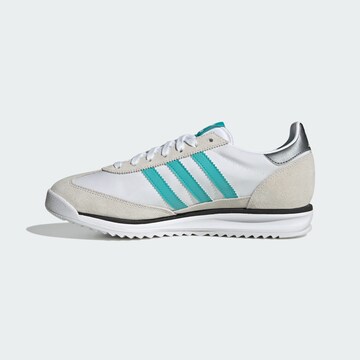 ADIDAS ORIGINALS Низкие кроссовки 'SL 72 RS Mercedes' в Белый: спереди