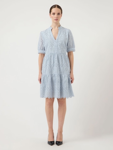 YAS Jurk 'Holi' in Blauw: voorkant