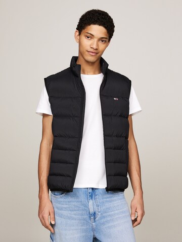 Tommy Jeans Vest in Black: front