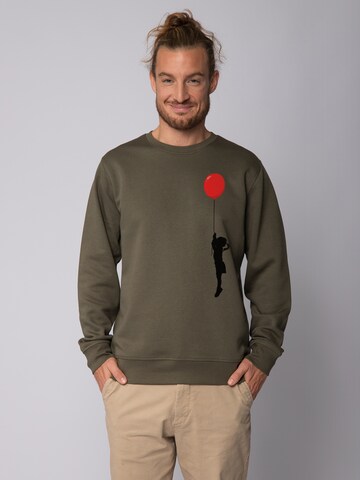 Watapparel Sweatshirt in Grün: Vorderseite