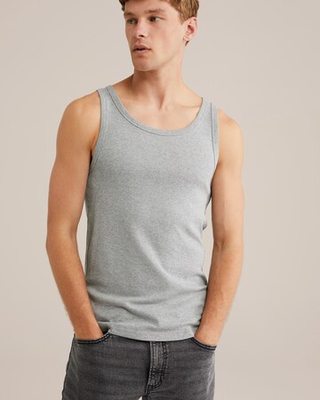 Maglietta di WE Fashion in grigio: frontale