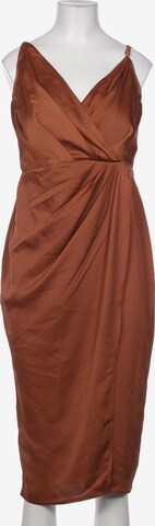 Little Mistress Dress in M in Brown: front